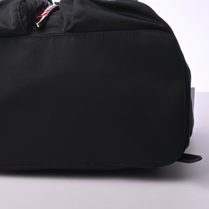 Nylon backpack black