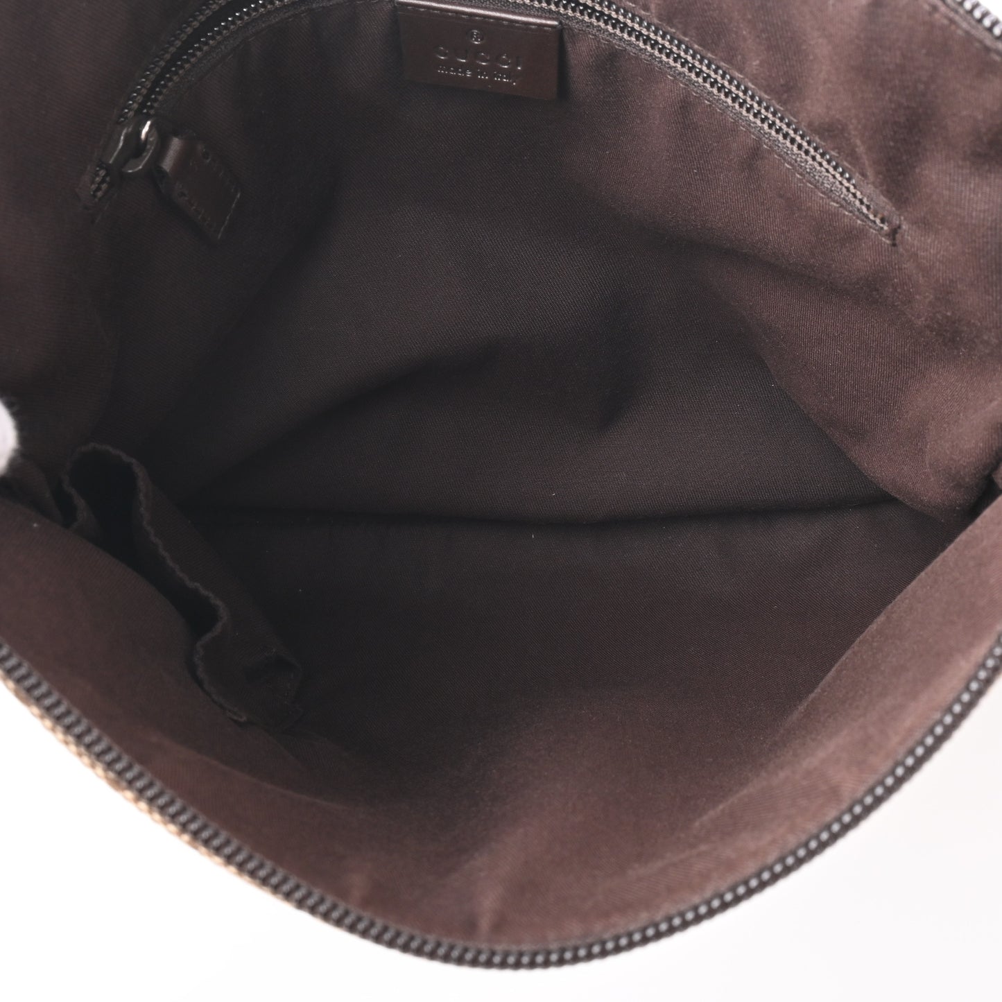 GG canvas shoulder bag brown