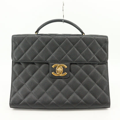 Caviar Skin Matelasse Briefcase G Metal Fittings Series4