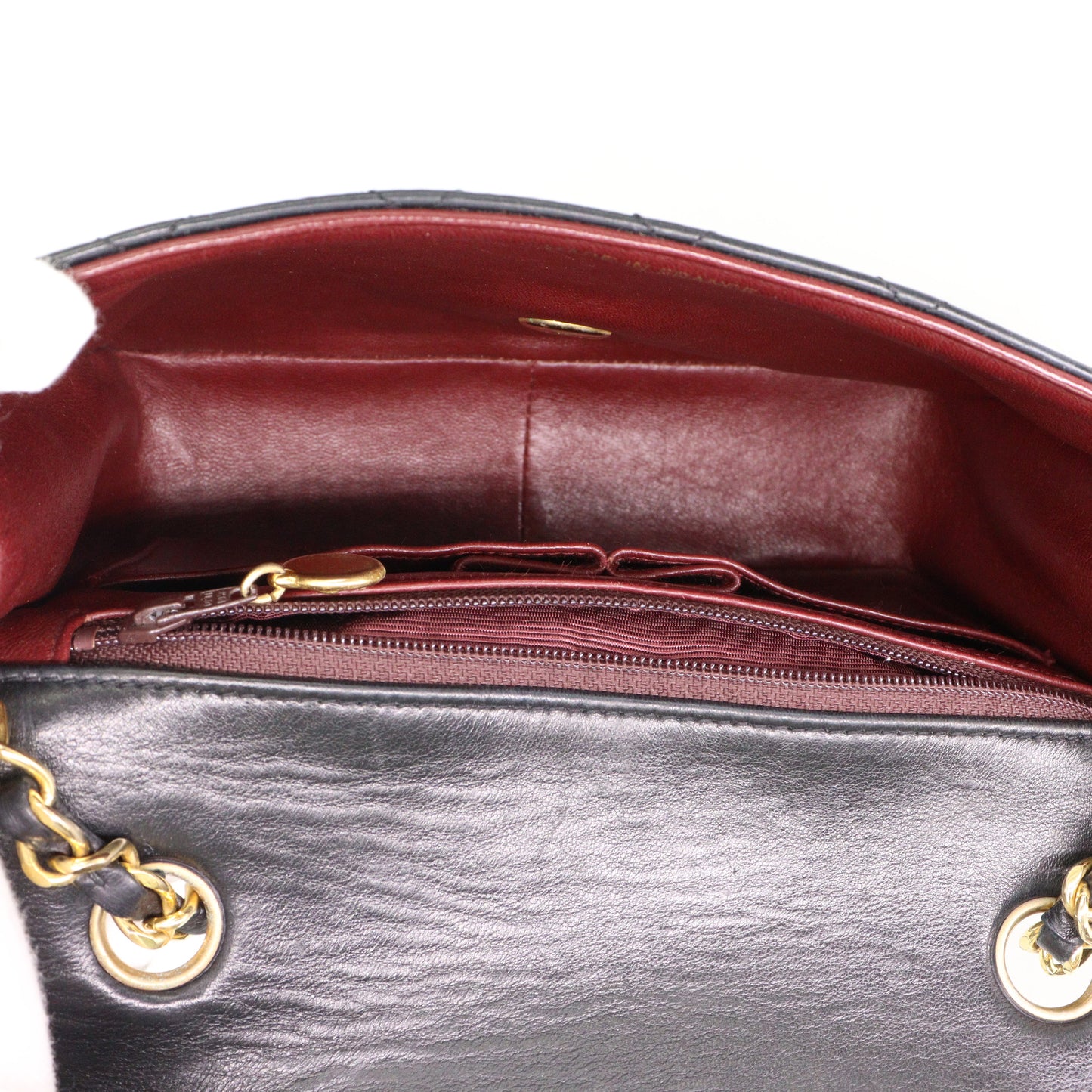 Lambskin Matelasse Chain Shoulder Bag G Metal Fittings Series1