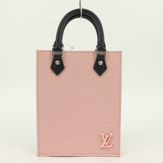 Epi Petite Sac Plat Pink IC Chip