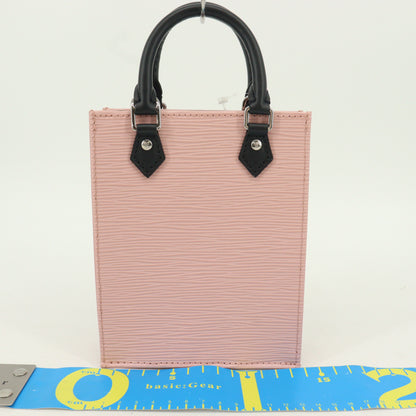 Epi Petite Sac Plat Pink IC Chip