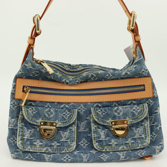 Monogram denim baggy PM FL0036