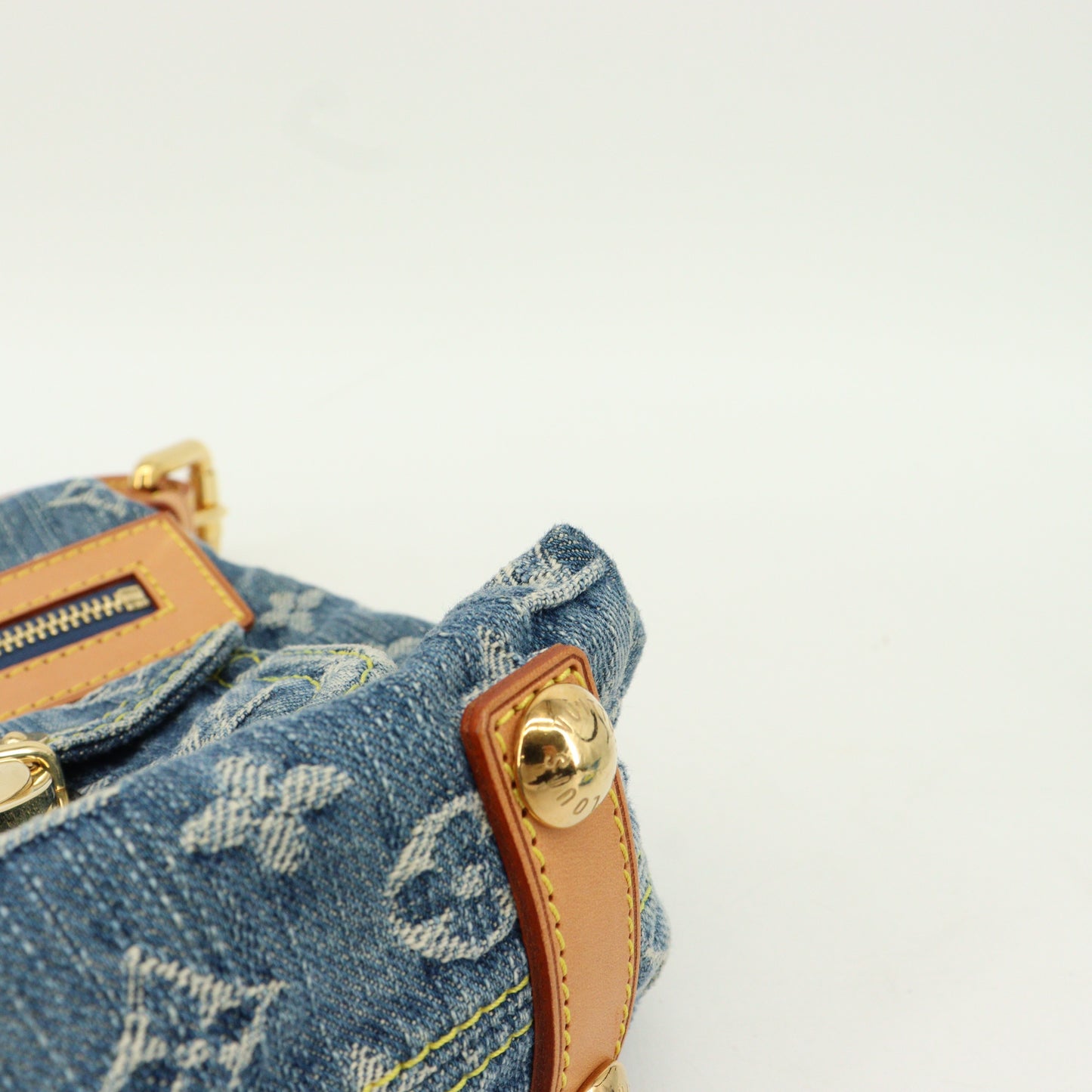 Monogram denim baggy PM FL0036