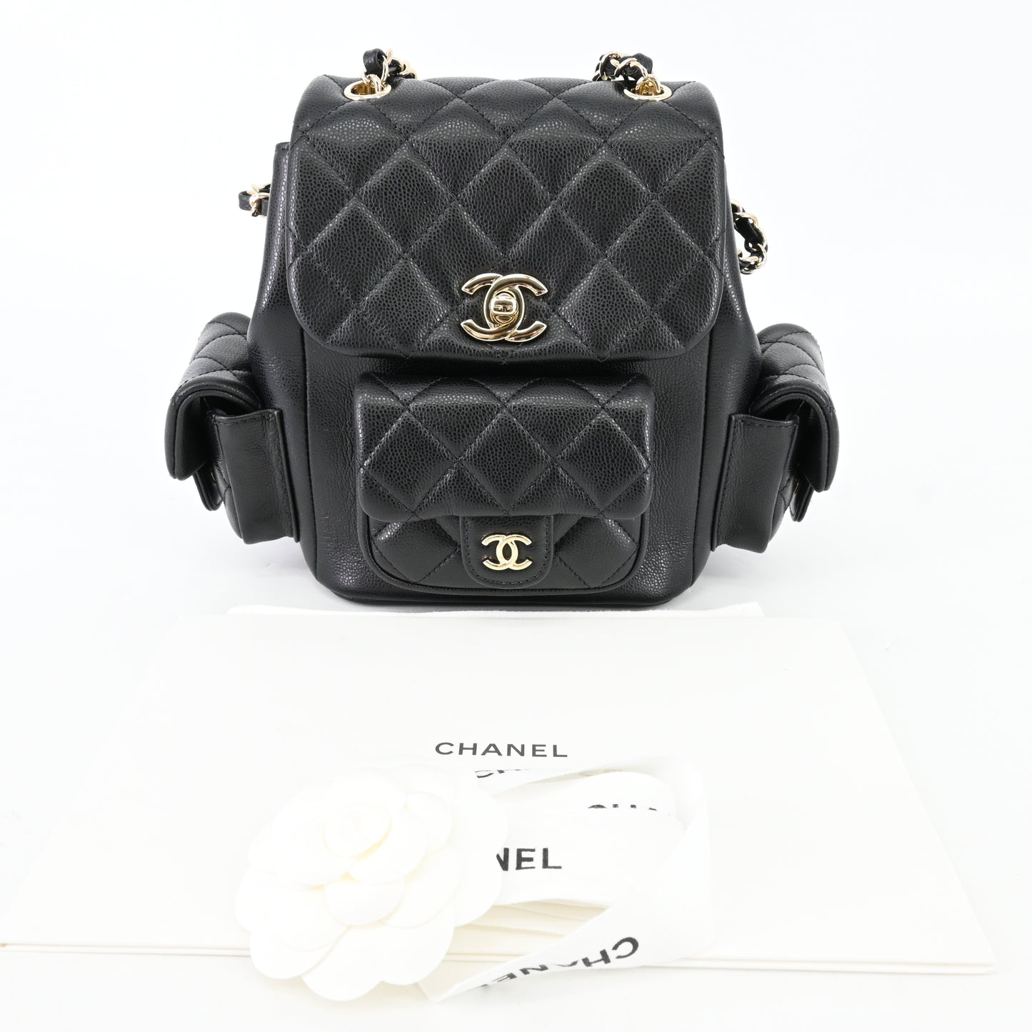 Caviar Backpack Black G Metal Fittings IC Chip