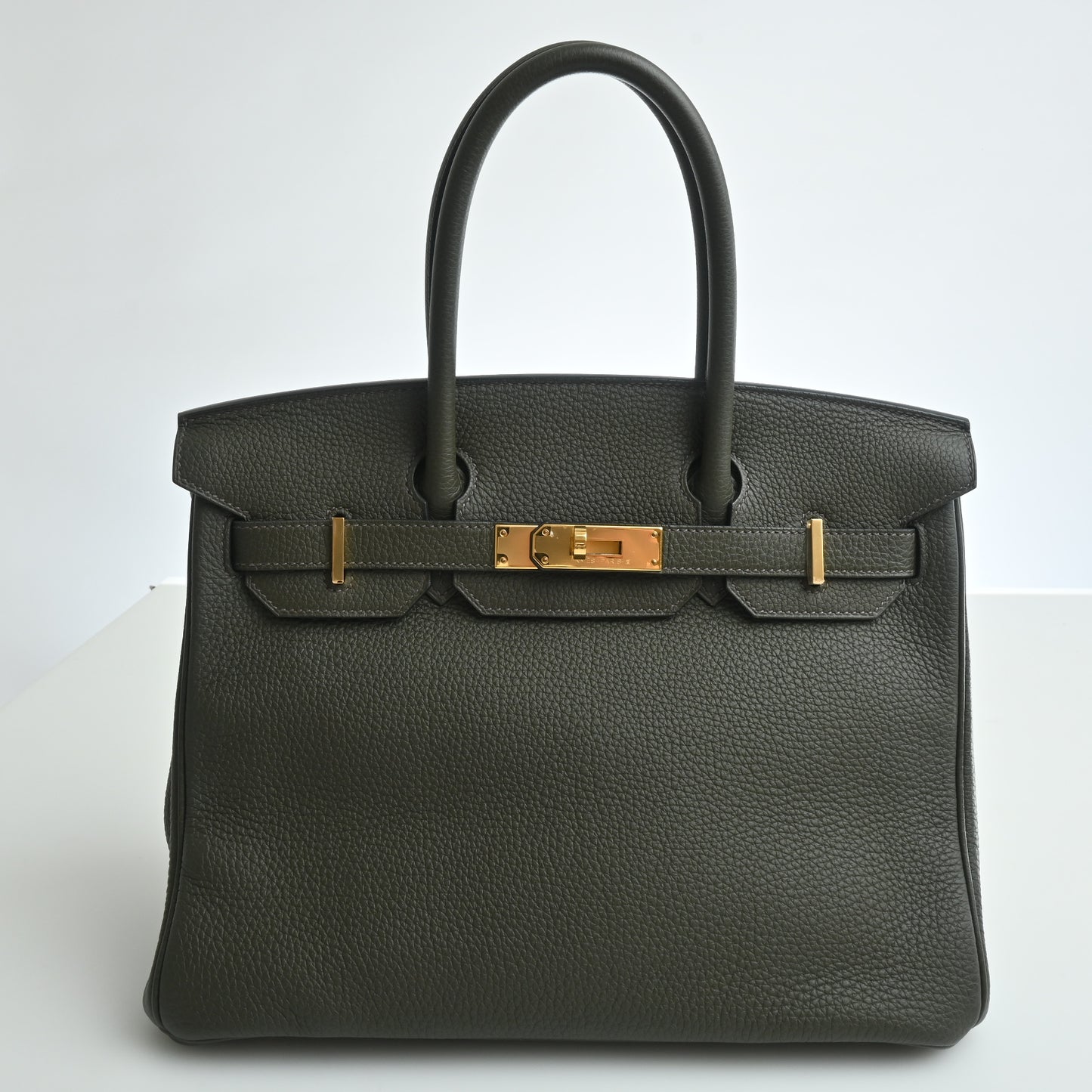 Togo Birkin 30 Vert Maki Green G Hardware Y Stamp