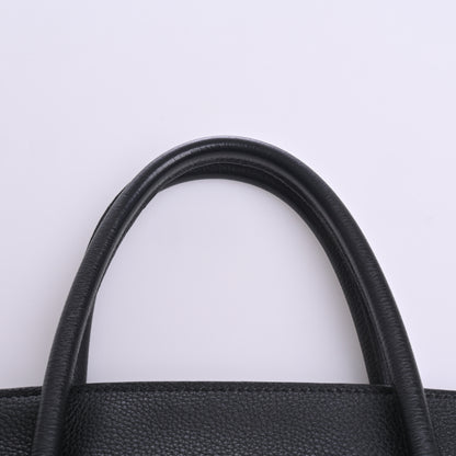 Togo Birkin 40 handbag, black, G hardware, A stamp