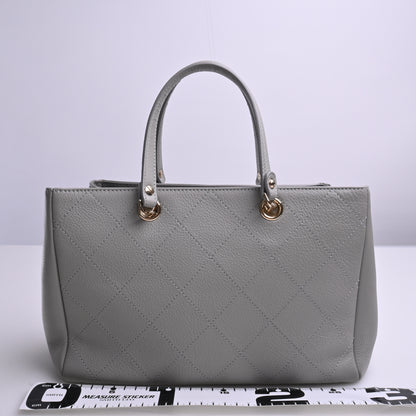 Leather 2WAY Handbag Grey 27 Series