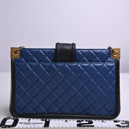 Lamb Chain Tote Navy 23 Series