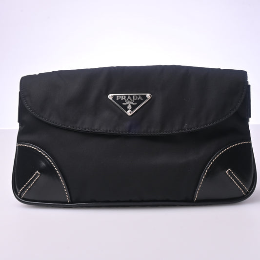 Nylon Waist Bag Black