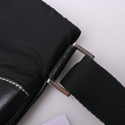 Nylon Waist Bag Black