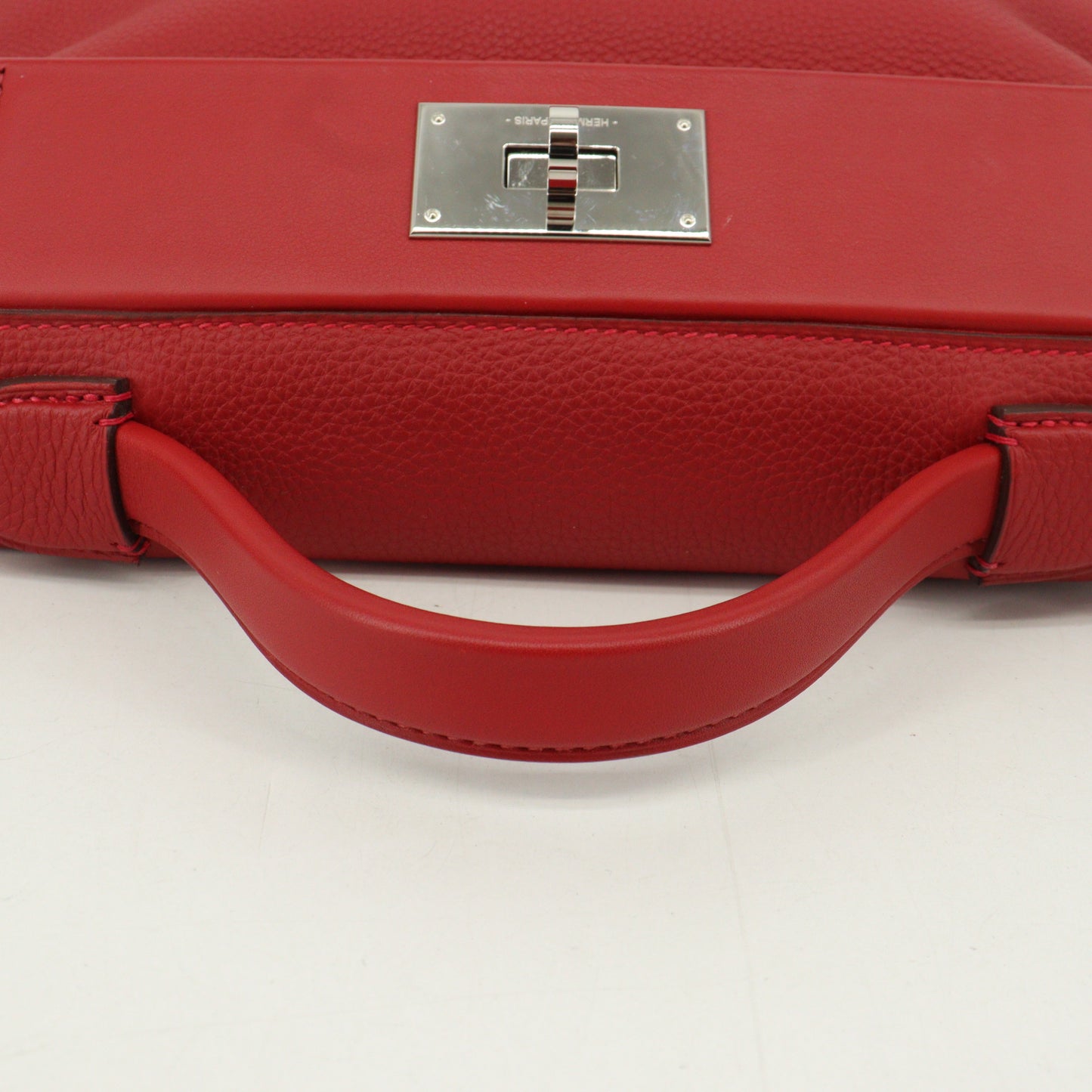 Togo Swift 24/24 Sac Vingt Quatre Rouge Coeur SV hardware C engraved