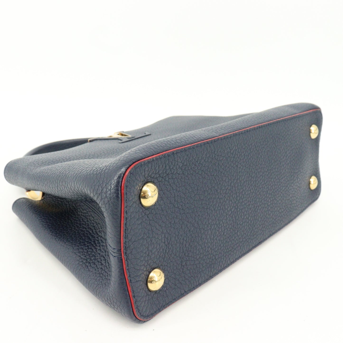 Taurillon Capucines MM Navy IC Chip