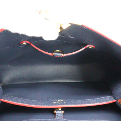 Taurillon Capucines MM Navy IC Chip