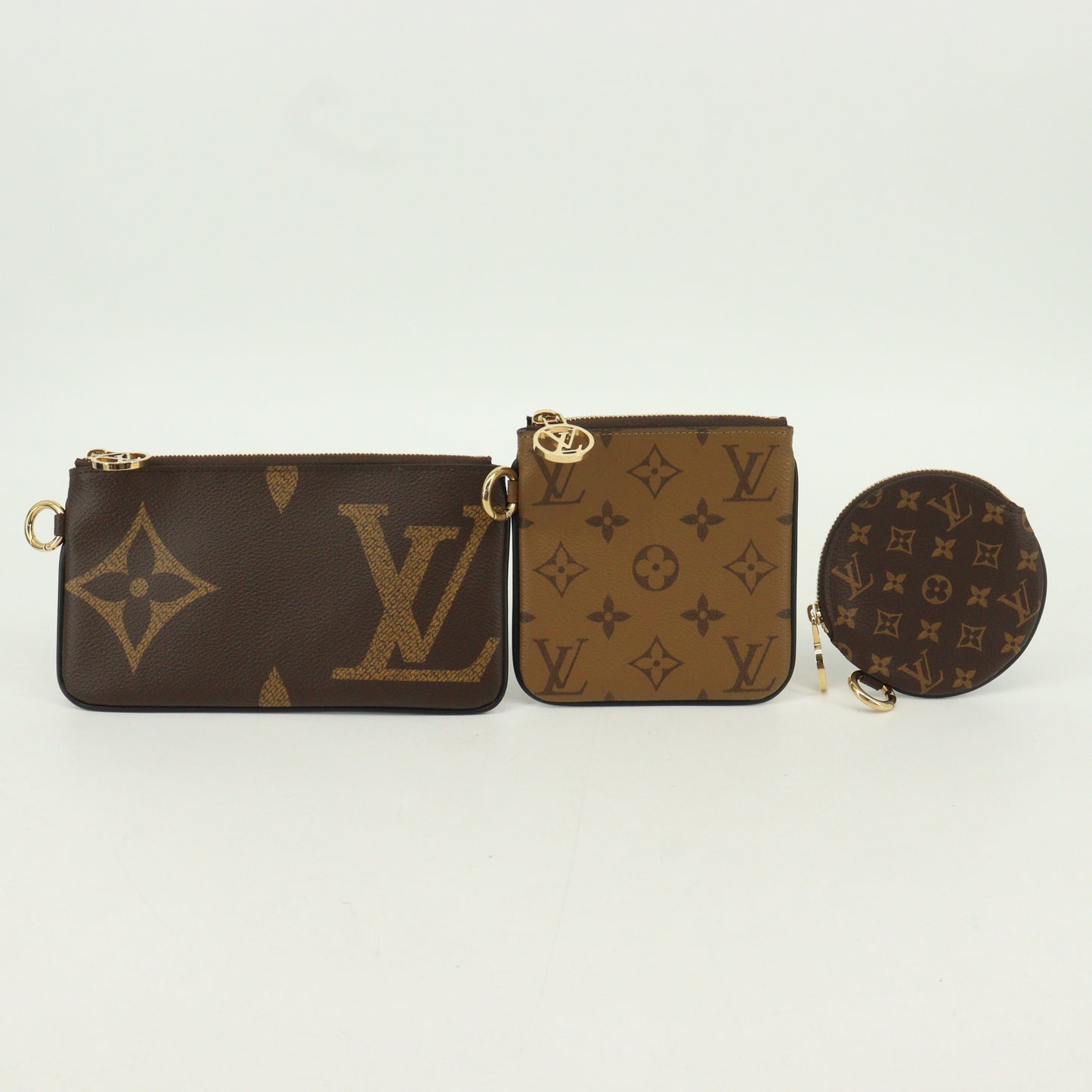 Monogram Giant Reverse Pochette Trio IC Chip