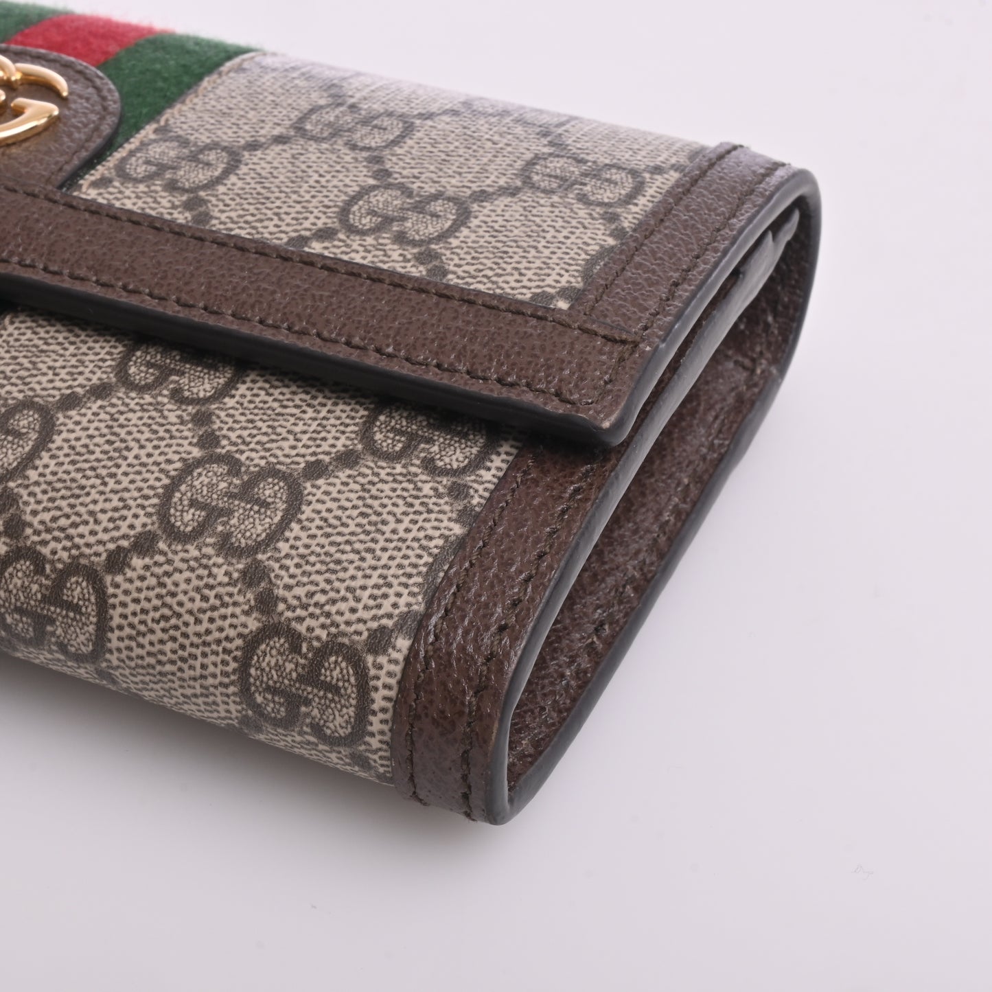 Ophidia GG Supreme canvas long wallet