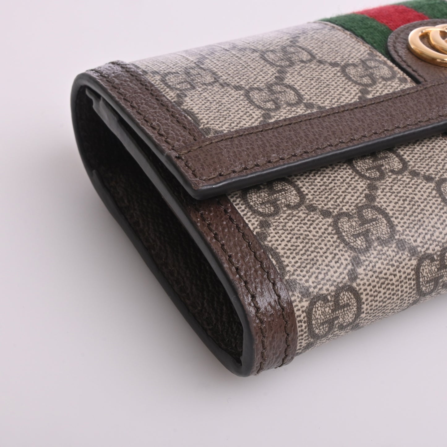 Ophidia GG Supreme canvas long wallet