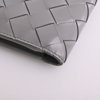 Intre Leather Bi-Fold Wallet Grey