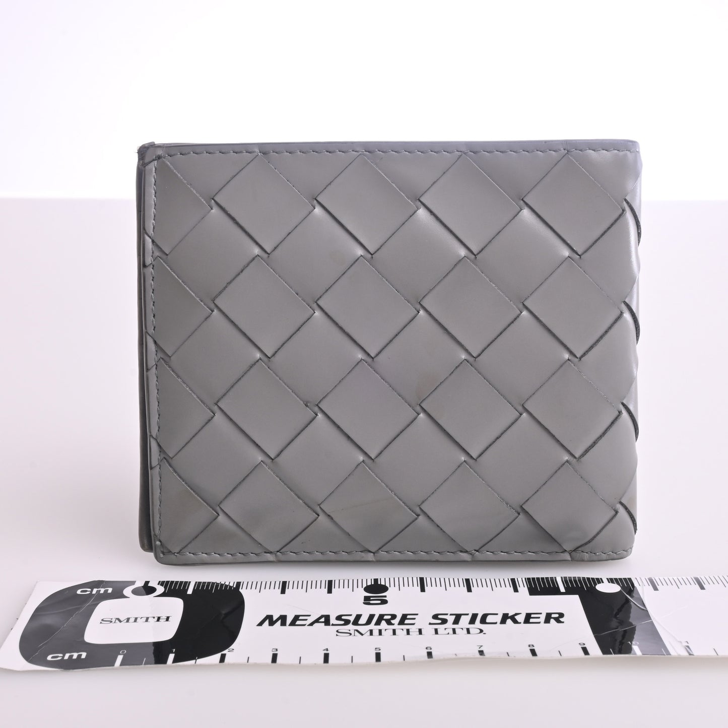 Intre Leather Bi-Fold Wallet Grey