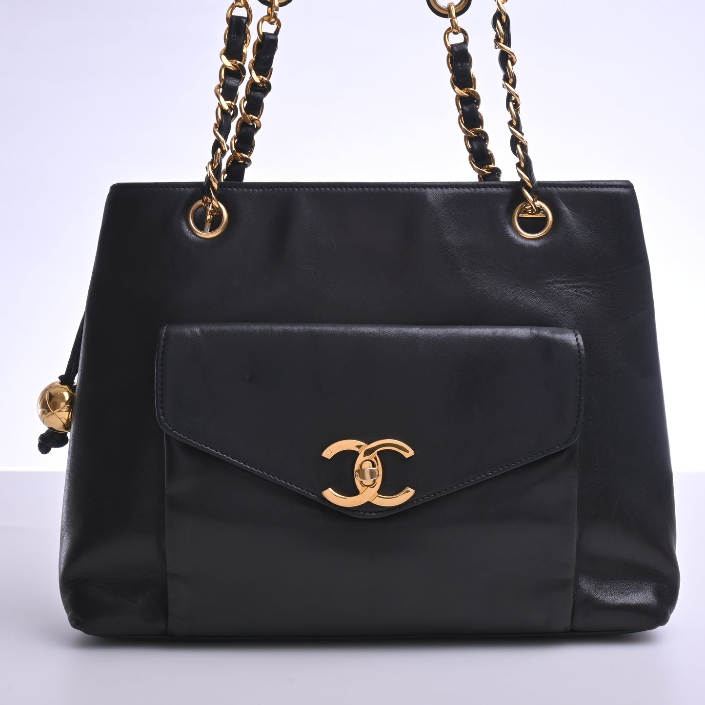 Lamb Tote Black G Hardware 3rd Series