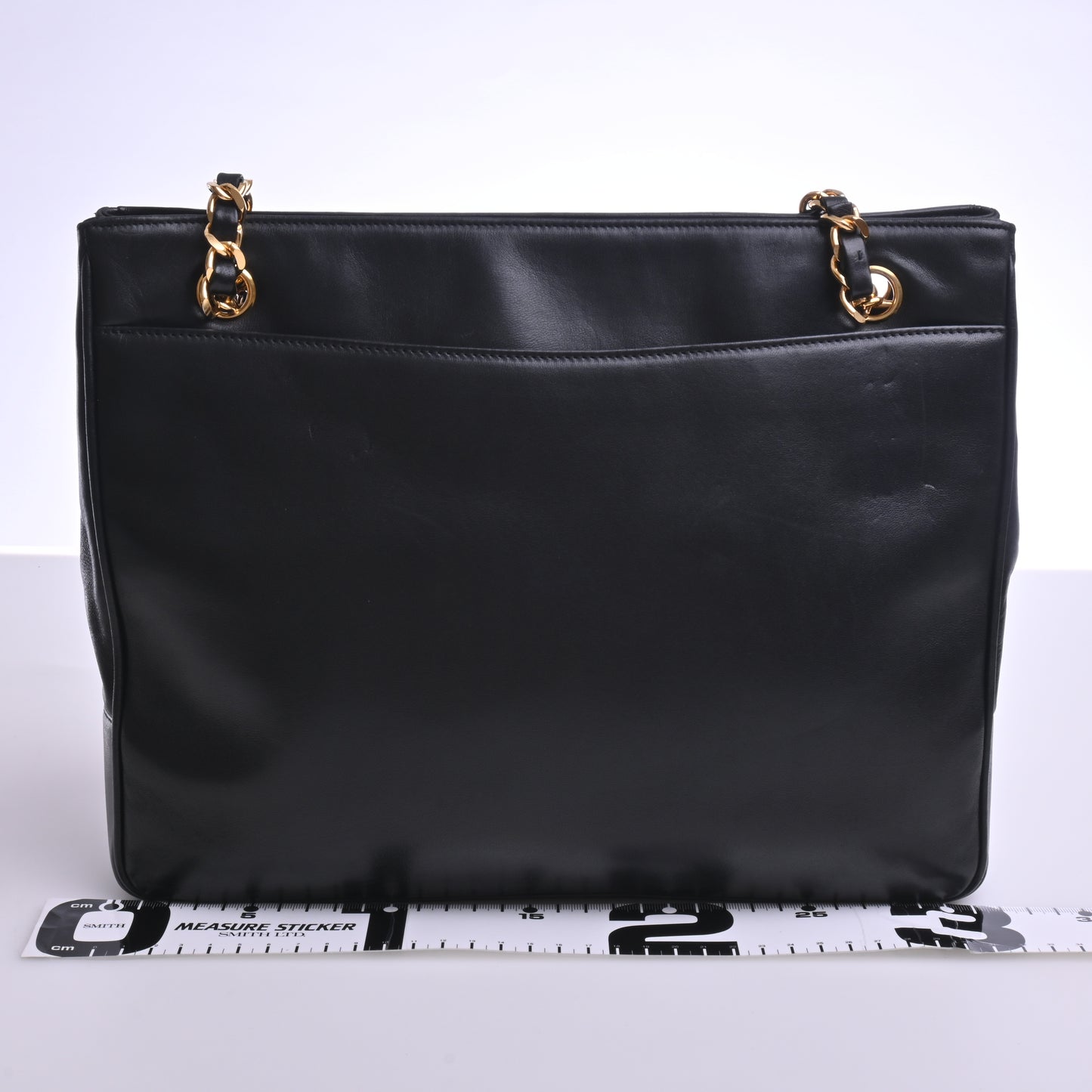 Lambskin Chain Tote Black G Metal Fittings Series2