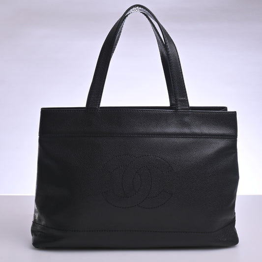 Caviar Tote Black G Metal Fittings Series 7