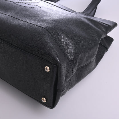 Caviar Tote Black G Metal Fittings Series 7