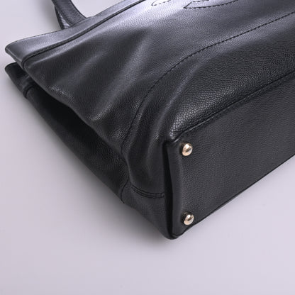 Caviar Tote Black G Metal Fittings Series 7