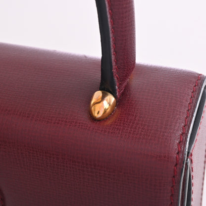 Leather Must Mini Hand Bordeaux