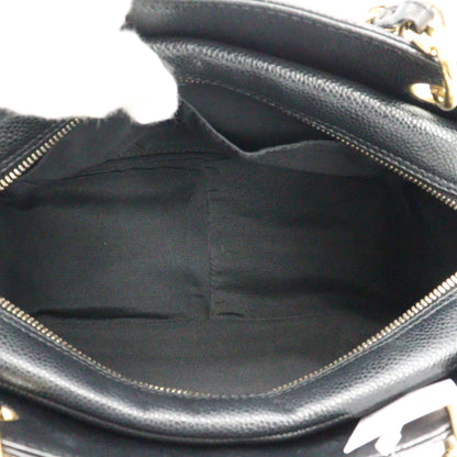 Caviar Skin Matelasse Tote Black G Hardware 11th Series