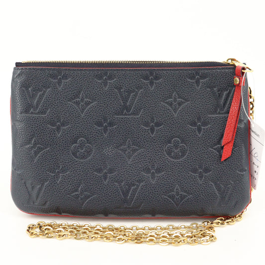 Empreinte Pochette Double Zip IC Chip