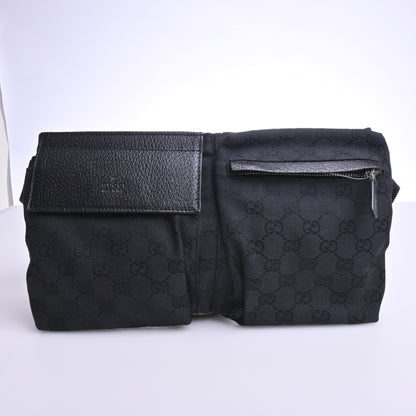 GG canvas waist pouch