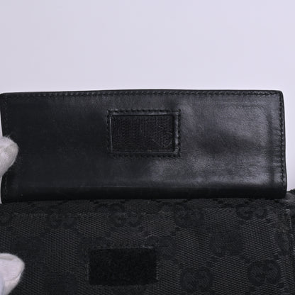 GG canvas waist pouch