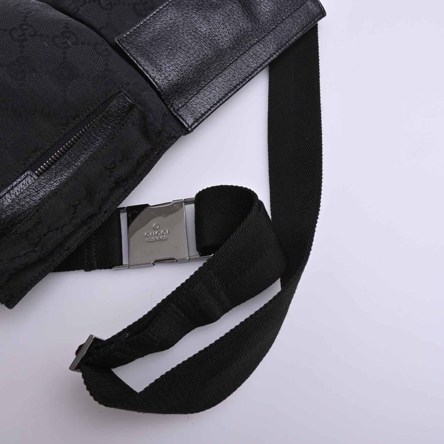 GG canvas waist pouch