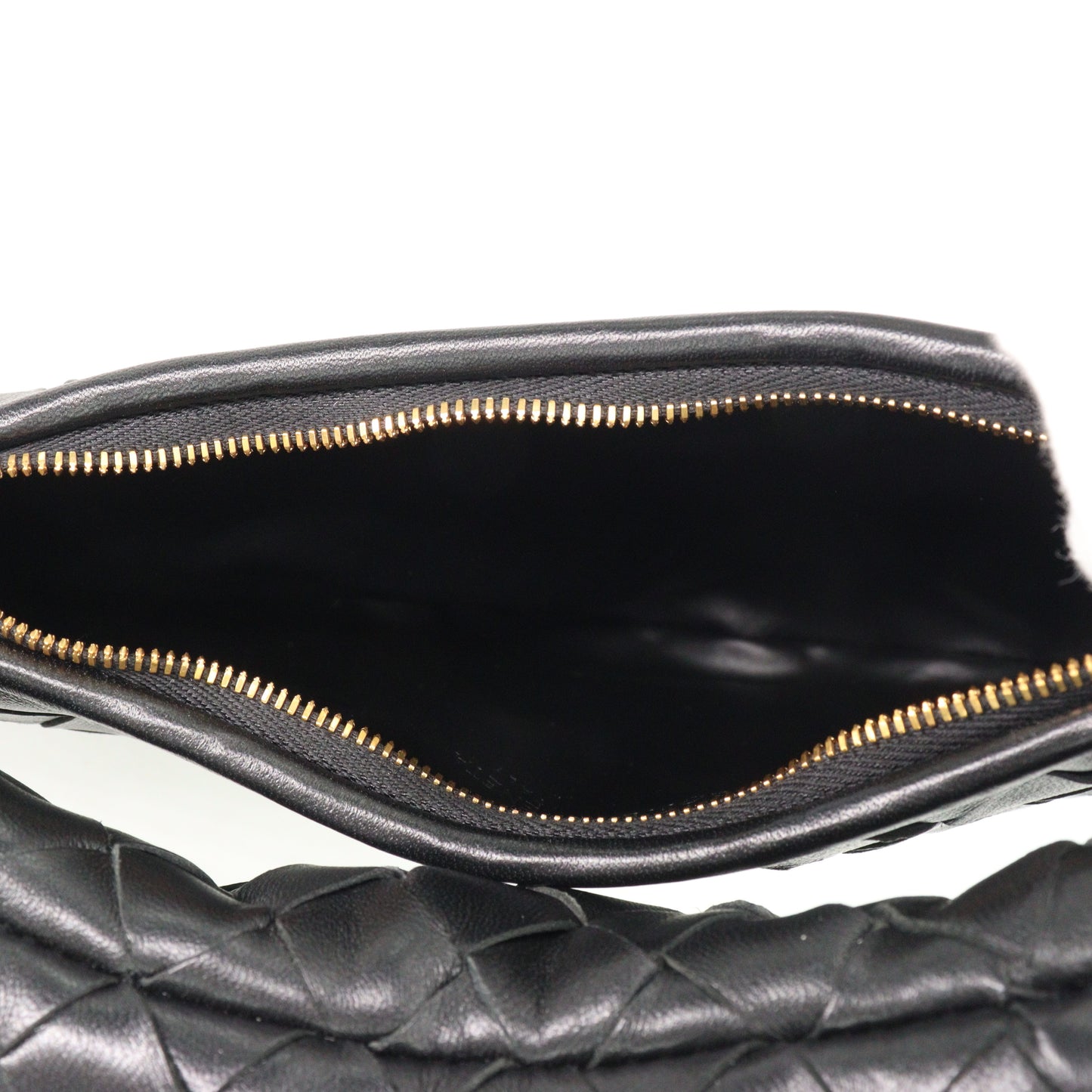 Leather Intrecciato Shoulder Bag