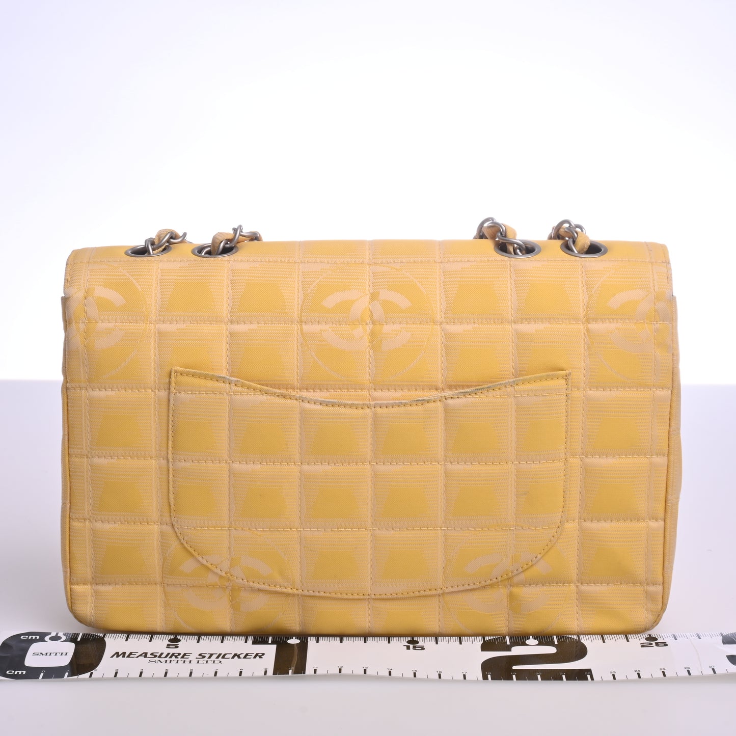 Neutra S/W Chain Shoulder Bag Yellow Silver Hardware 7th Series