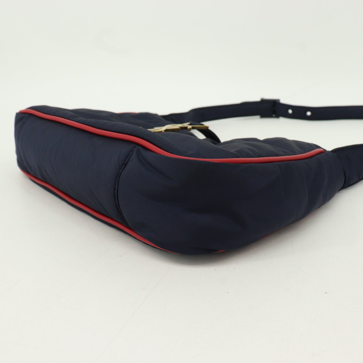 Nylon Shoulder Bag Navy