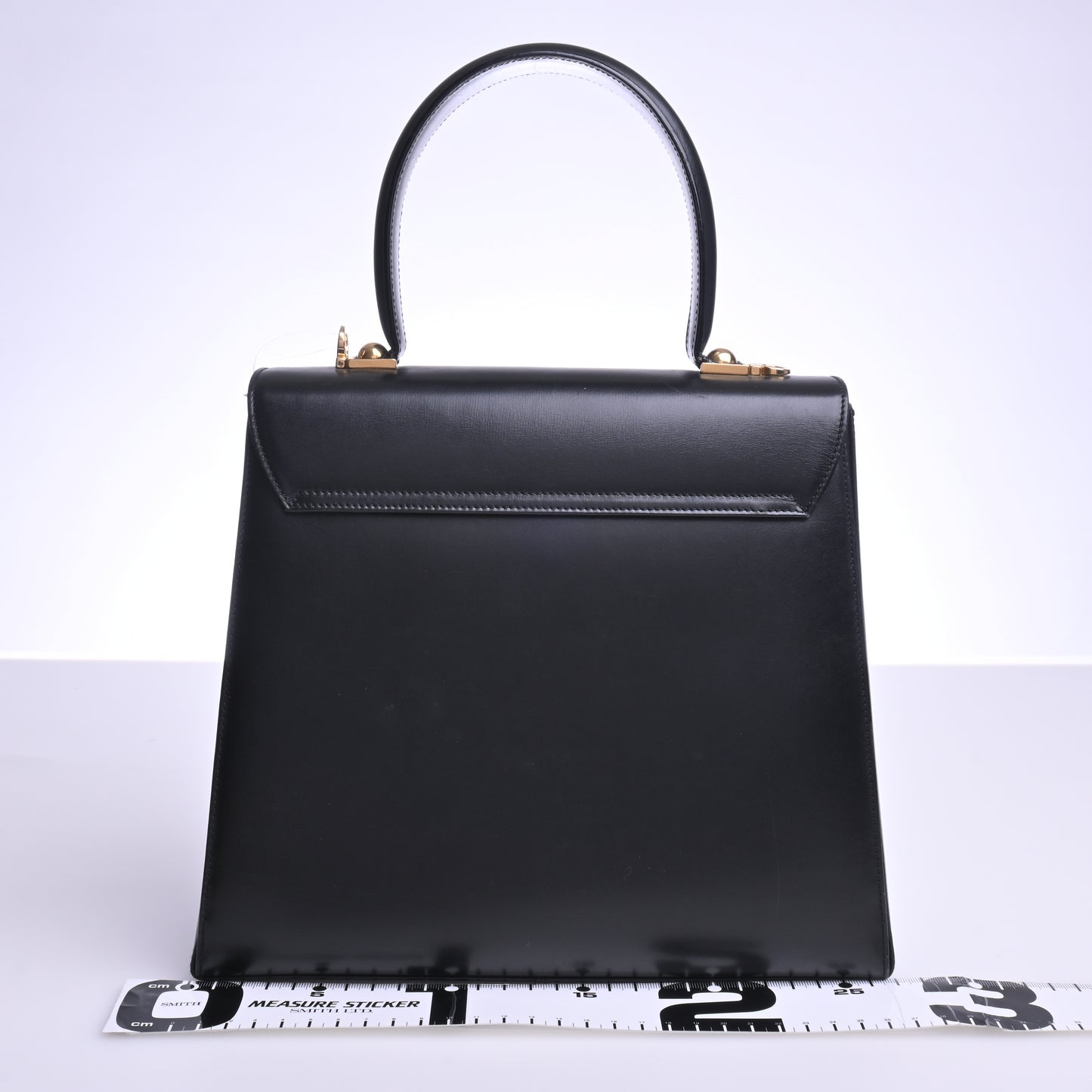 Gancini Calf 2WAY Handbag Black