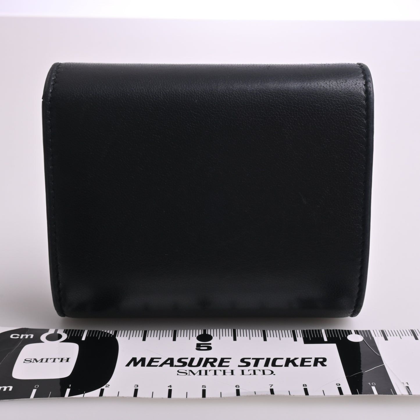 Triomphe Tri-fold Wallet Black