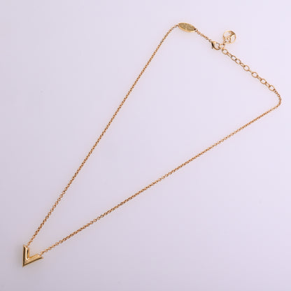 Essential V Necklace Gold