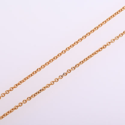 Essential V Necklace Gold