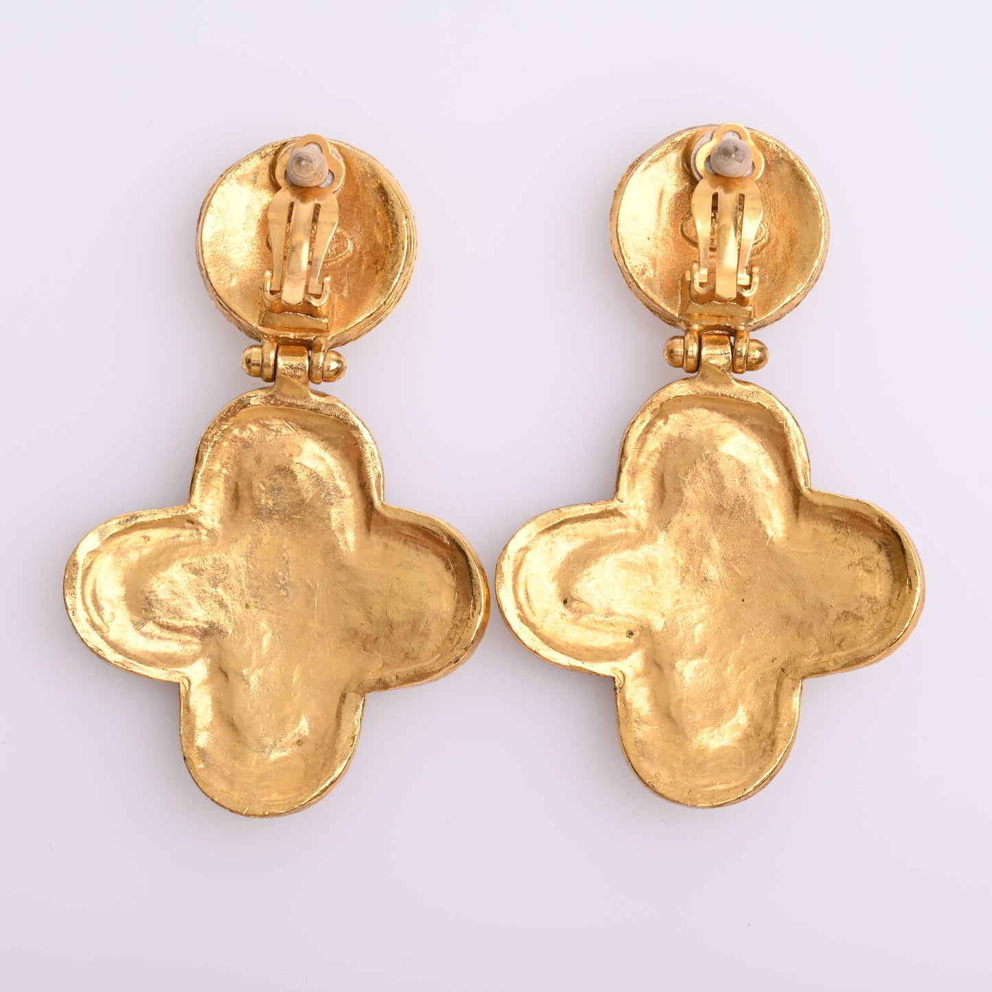 Gripoa Stone Earrings GP Gold