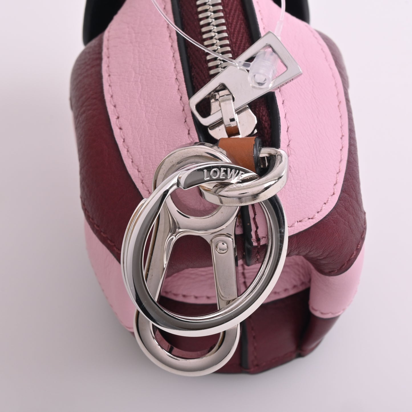 Elephant Leather Coin Case Pink