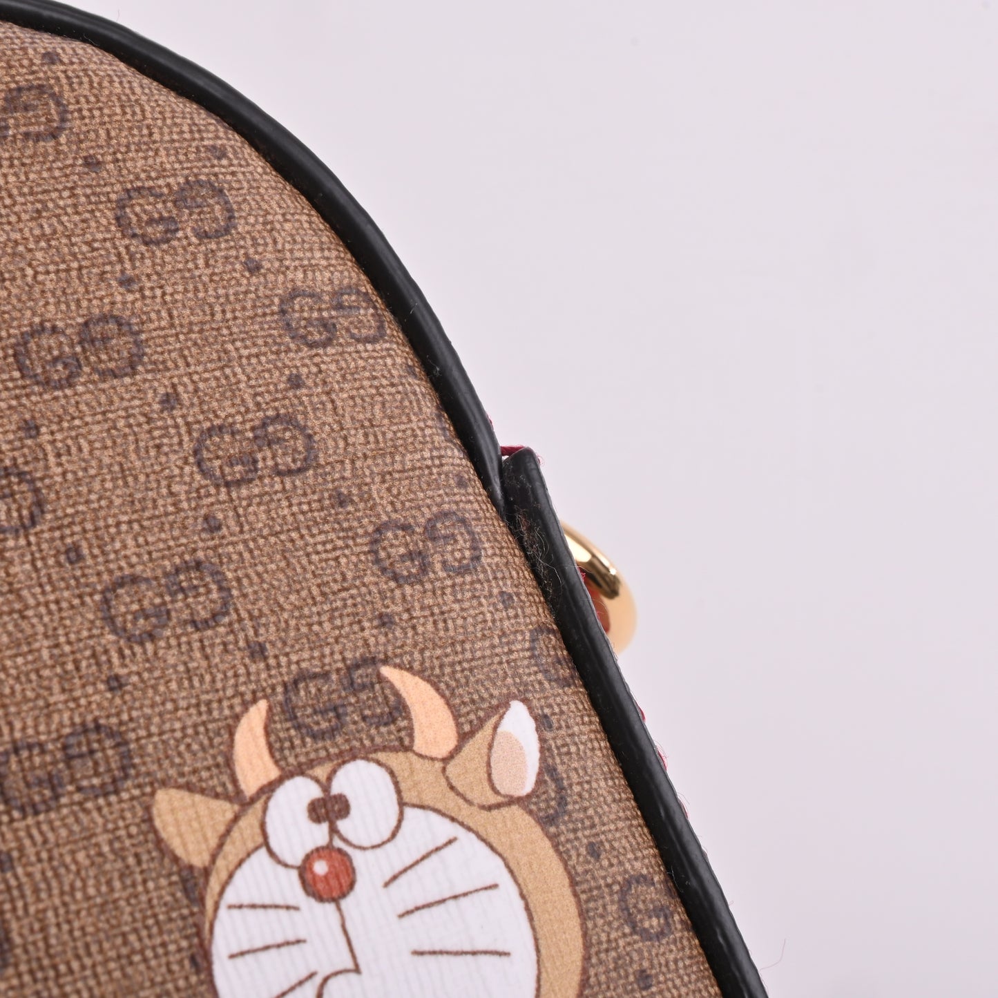 GG Supreme Doraemon Shoulder Bag Red