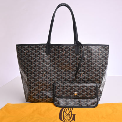 PVC Saint Louis PM Tote Black