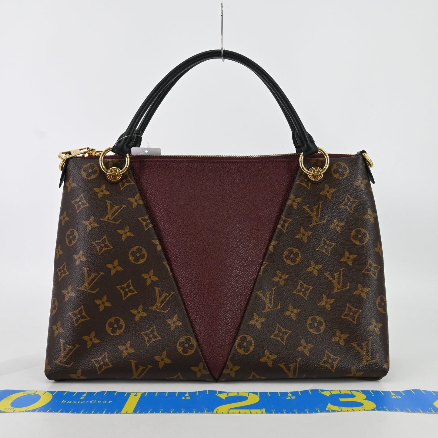 Monogram V Tote Bordeaux IC Chip