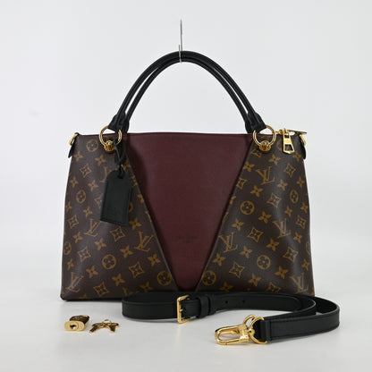 Monogram V Tote Bordeaux IC Chip