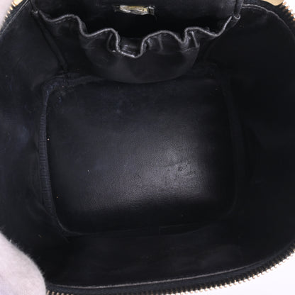 Caviar Vanity Bag Black G Metal Fittings Series 7