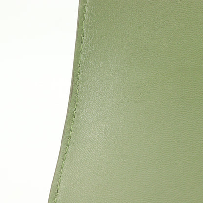 Lizard Triomphe Shoulder Bag Green