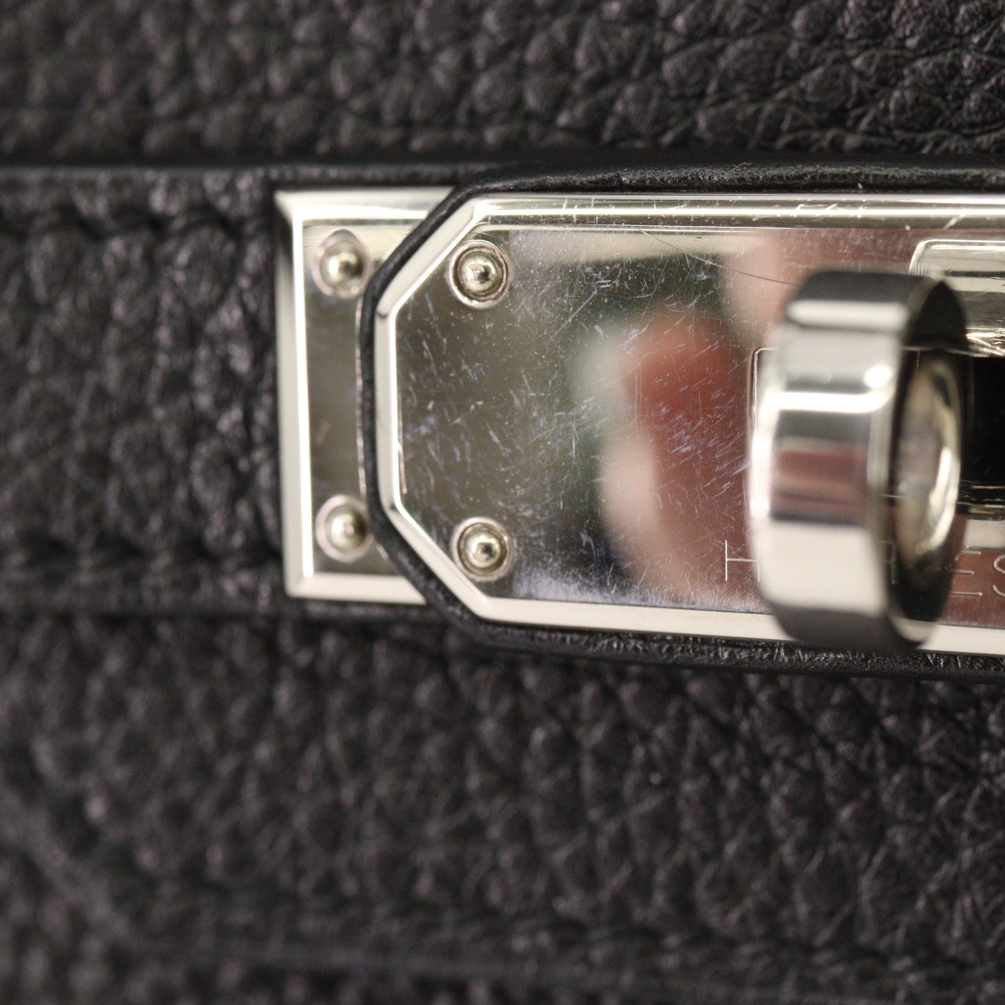 Togo Birkin 30 SV hardware black L stamp